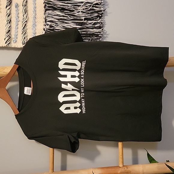 ADHD Funny Graphic T-shirt - Picture 1 of 4